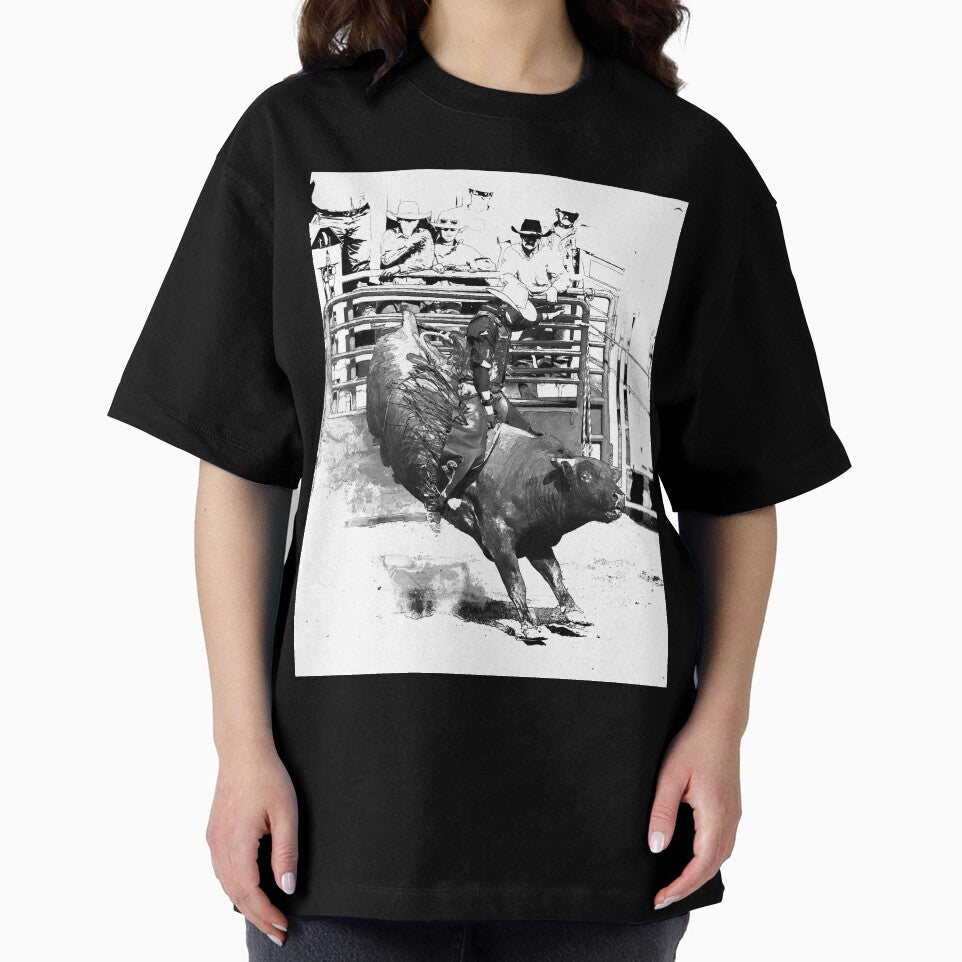 Rodeo Bull Riding Champ by NaturePrints