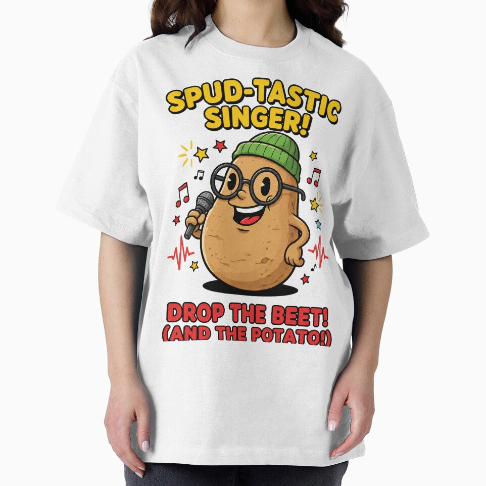 Spud-tastic Singer | Funny Event Host, Singer & Freelance Entertainer Potato by Purrfect Harmony Gifts
