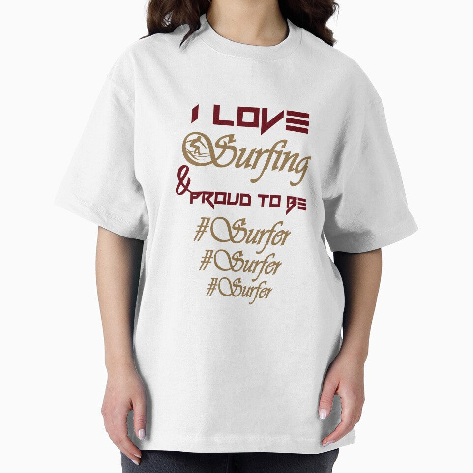 I ove surfing, proud to be surfer... by Chakilogy Unisex , , , Long Sleeve Tee
