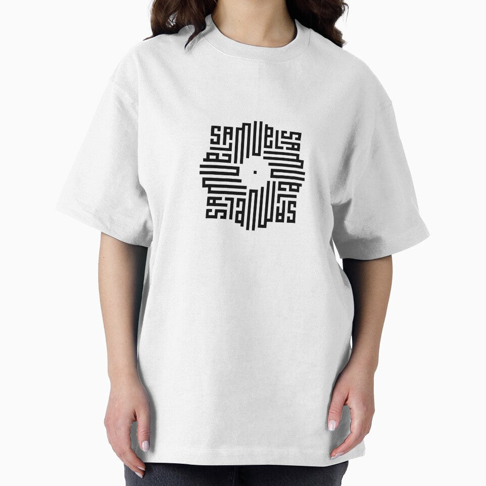 SAMUEL | Black  | Modern Geometric Kufi Calligraphy | From Name to Art by FOR YOUR NAME