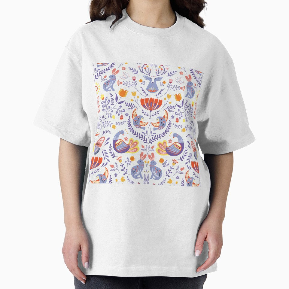 White Scandinavian Garden by Unalomedesigns