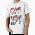 Dear Santa, My Wife Said I'm Naughty – Funny Christmas Husband by Rajasekar