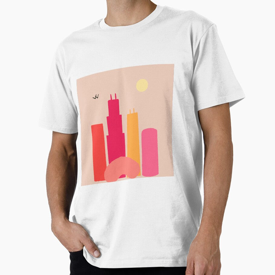 Chicago Skyline Art by HeatherAP
