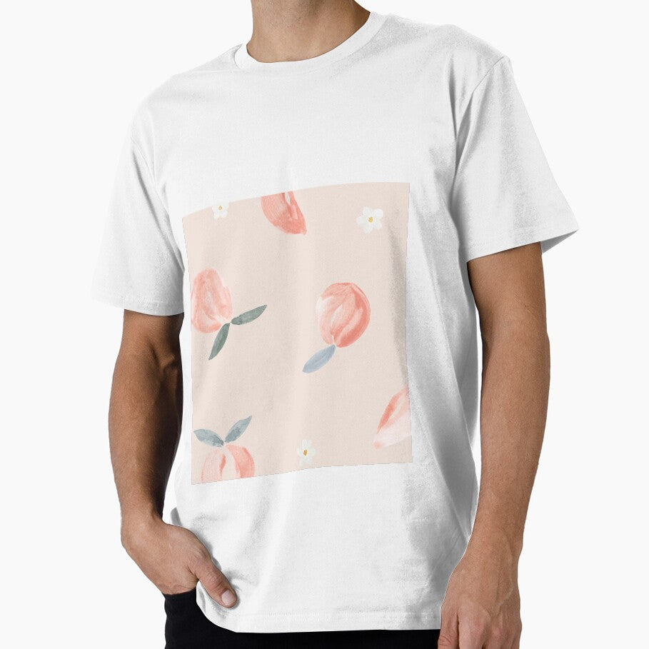 Watercolor Peaches by Erin Kendal