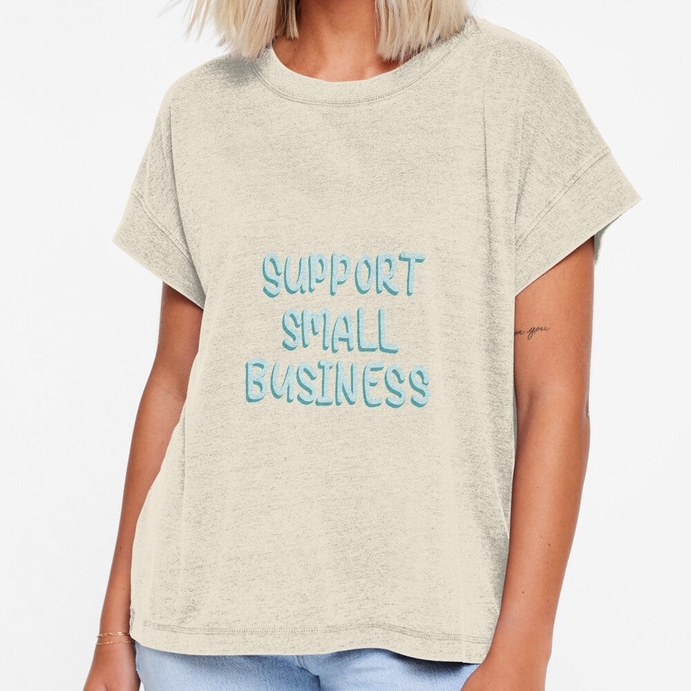 support small business (blue) by emmalouise-