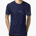 Profile Silhouette Datsun 240Z - white by TrackSwag