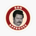 Ron Approves by parksandwreck