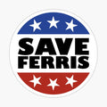 Save Ferris Badge by Indestructibbo