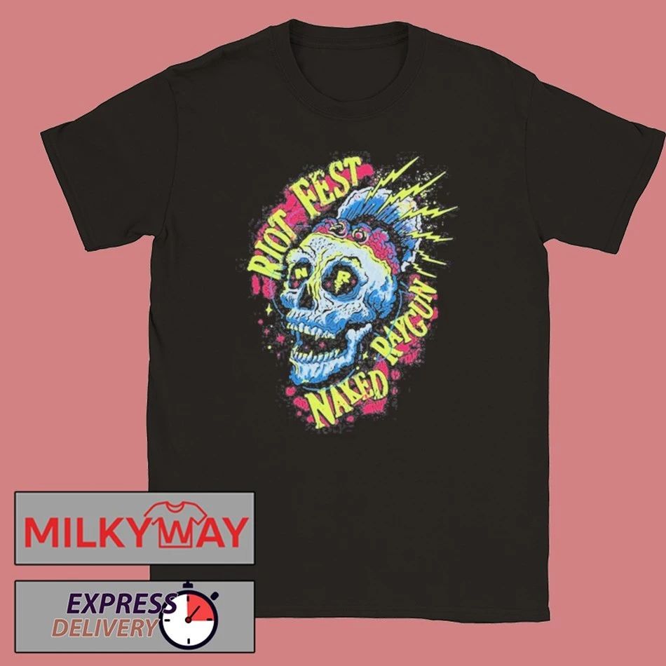 Naked Raygun Riot Fest 2025 Shirt Unisex , , , Long Sleeve Tee