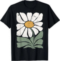 Boho Daisy ~ Flower Retro Botanical Wildflower Gardener Unisex , , , Long Sleeve Tee