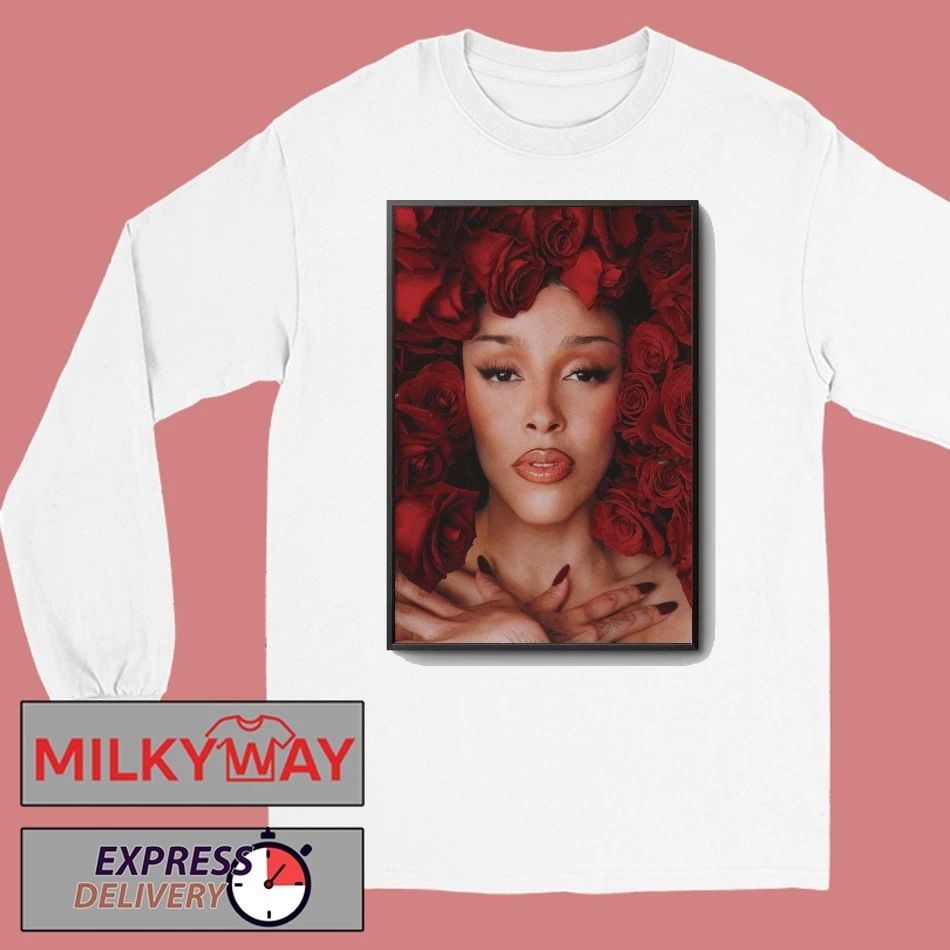 Doja Cat 2025 Vie Album Poster shirt Unisex , , , Long Sleeve Tee