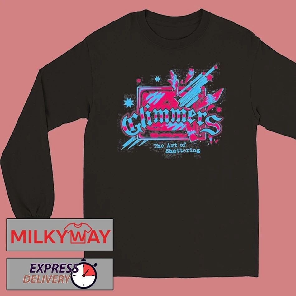 Glimmers Shattered TV New Shirt Unisex , , , Long Sleeve Tee