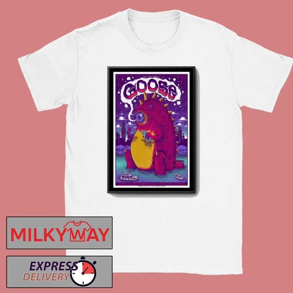 Goose Sept 20, 2025 Huntington Bank Pavilion at Northerly Island in Chicago, IL Poster shirt