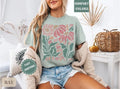 Boho Daisy Flower Comfort Tee Shirt Women Unisex , , , Long Sleeve Tee