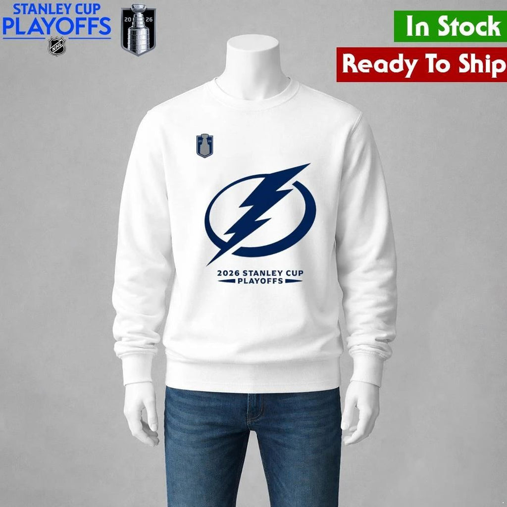 Tampa Bay Lightning 2026 Stanley Cup Playoffs Rink Performance Shirt Unisex , , , Long Sleeve Tee