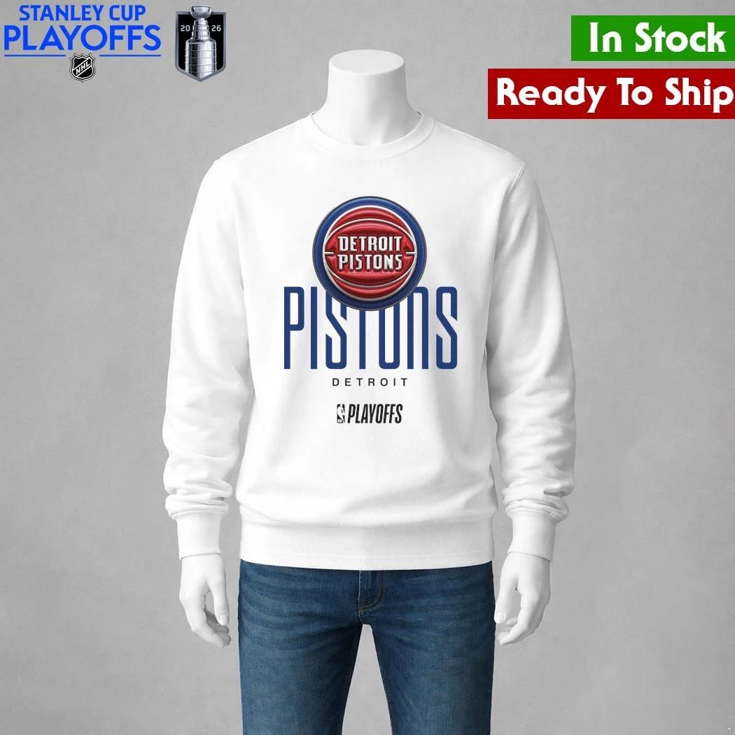 NBA Playoffs Detroit Pistons Shirt Unisex , , , Long Sleeve Tee