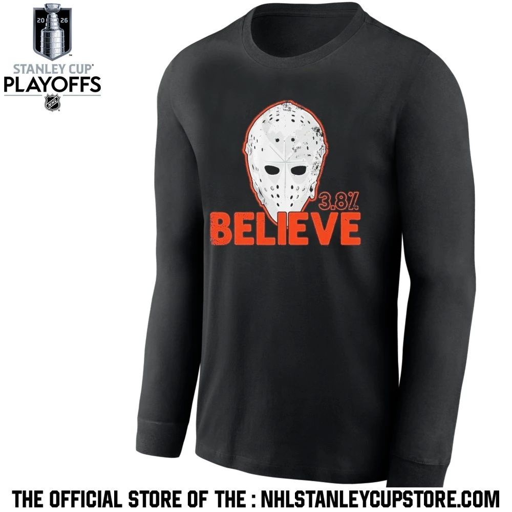 Bernie Parent Believe Mask 3.8 Shirt Unisex , , , Long Sleeve Tee