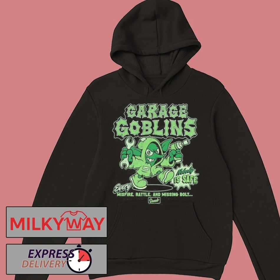 Donut Garage Goblins Unisex , , , Long Sleeve Tee