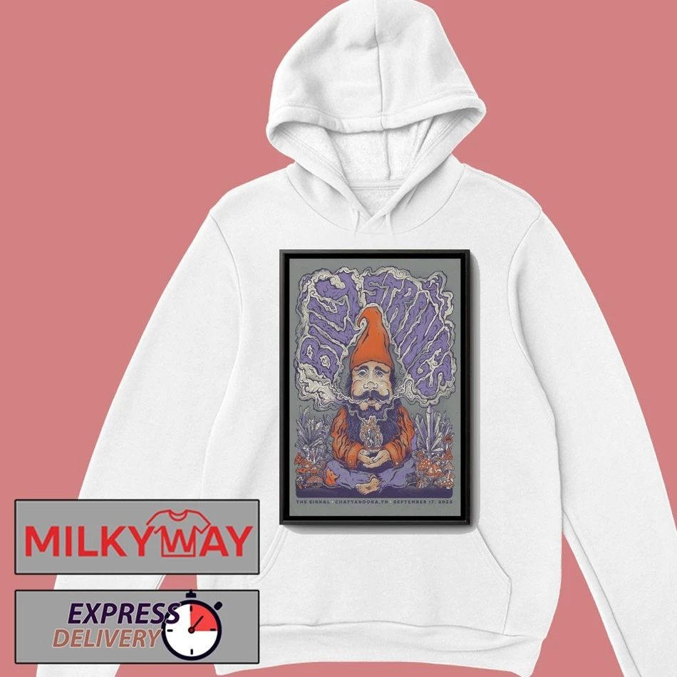Billy Strings Chattanooga Tennessee Concert Poster 2025 shirt Unisex , , , Long Sleeve Tee
