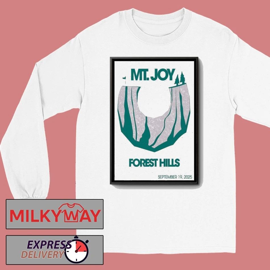 Mt.Joy New York Concert Poster shirt Unisex , , , Long Sleeve Tee