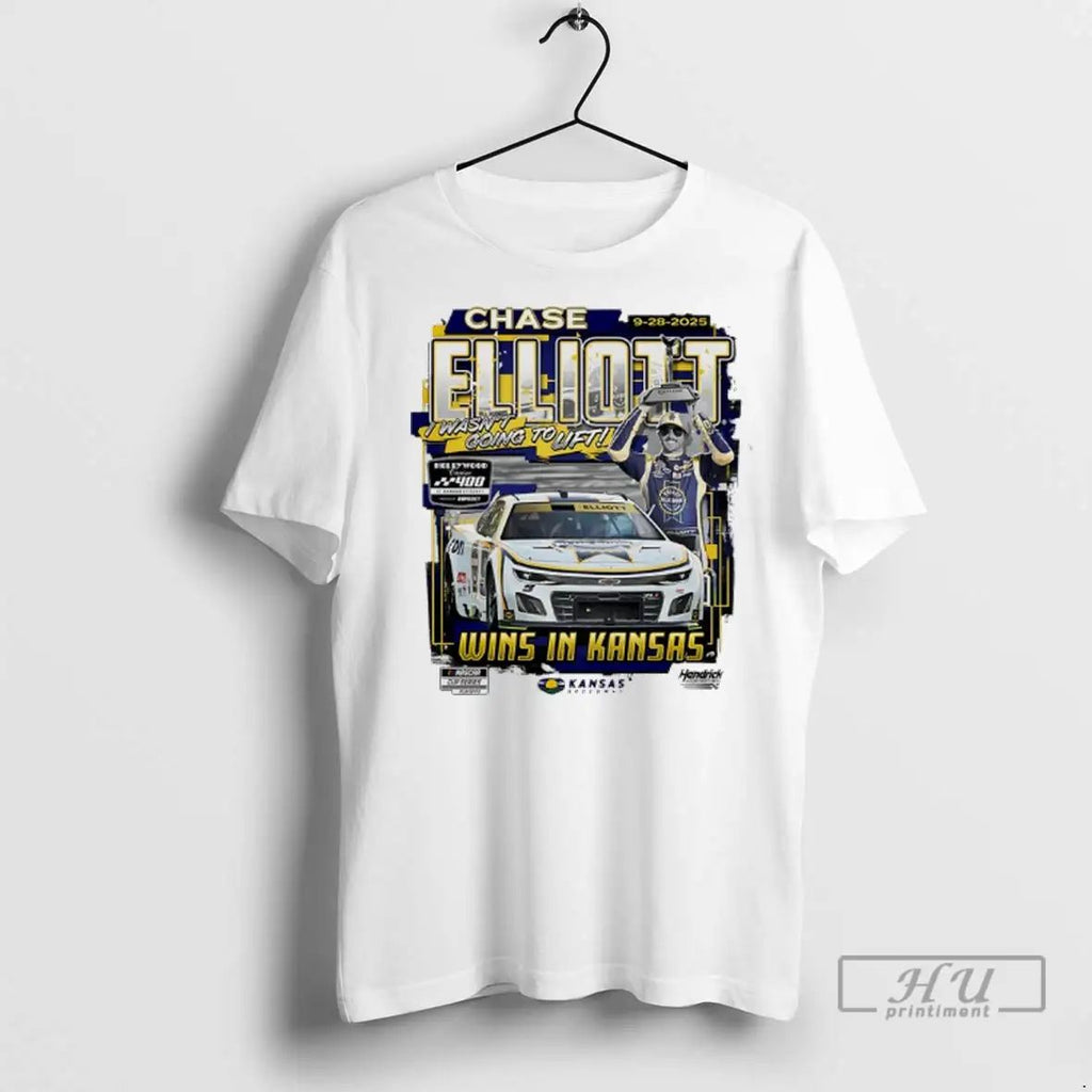 Trending Mens Chase Elliott I Wasnt Going To Lift 2025 Hollywood Casino 400 Race Winner Unisex , , , Long Sleeve Tee