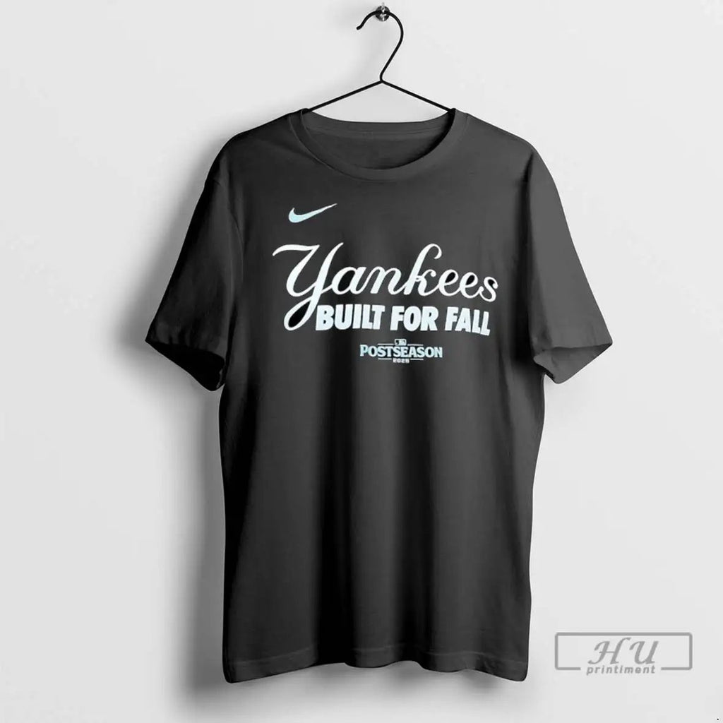 Officials New York Yankees Built For Fail Postseason 2025 T Shirts Unisex , , , Long Sleeve Tee