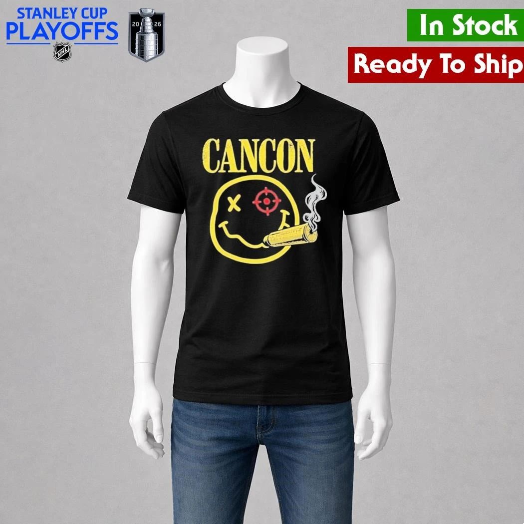 Cancon Smiley Shirt Unisex , , , Long Sleeve Tee
