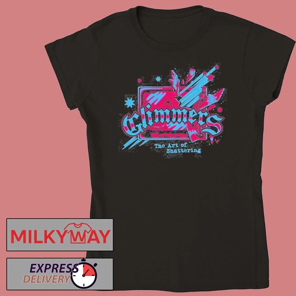 Glimmers Shattered TV New Shirt Unisex , , , Long Sleeve Tee