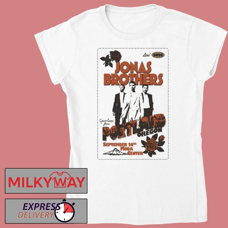 Jonas Brothers 09-20-2025 Portland, OR shirt Unisex , , , Long Sleeve Tee