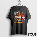 Gnome Hallothanksmas Halloween Thanksgiving Christmas Tshirts Sweater Unisex , , , Long Sleeve Tee