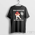 Premium Oklahoma Sooners Football Baker Mayfield Pixel Unisex , , , Long Sleeve Tee