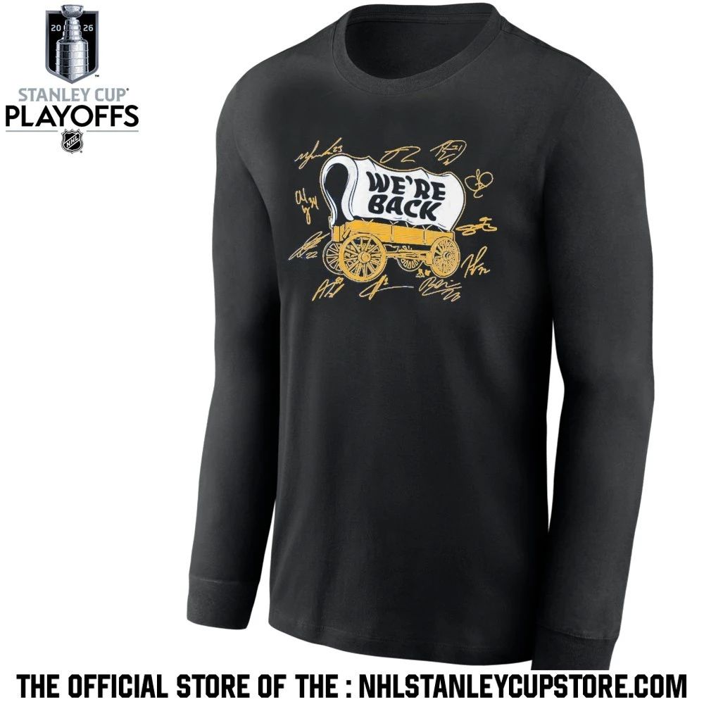 Buffalo Hockey Wagon We’re Back Shirt Unisex , , , Long Sleeve Tee