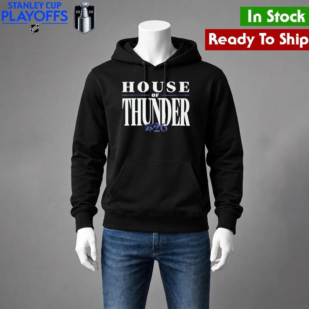 OKC House Of Thunder Playoffs 2026 Shirt Unisex , , , Long Sleeve Tee