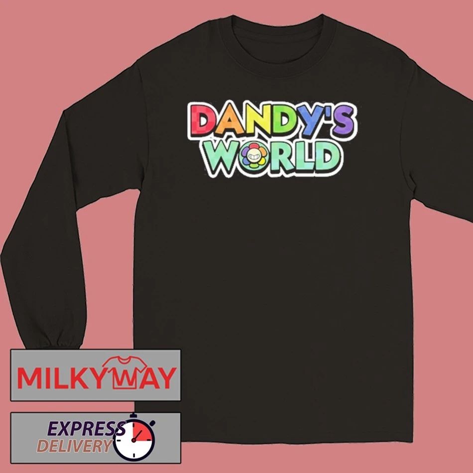 Dandy’s World Natural Logo New Shirt Unisex , , , Long Sleeve Tee