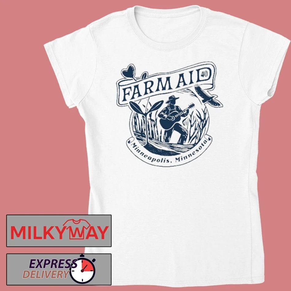Farm Aid 40 Rice Harvester New Shirt Unisex , , , Long Sleeve Tee
