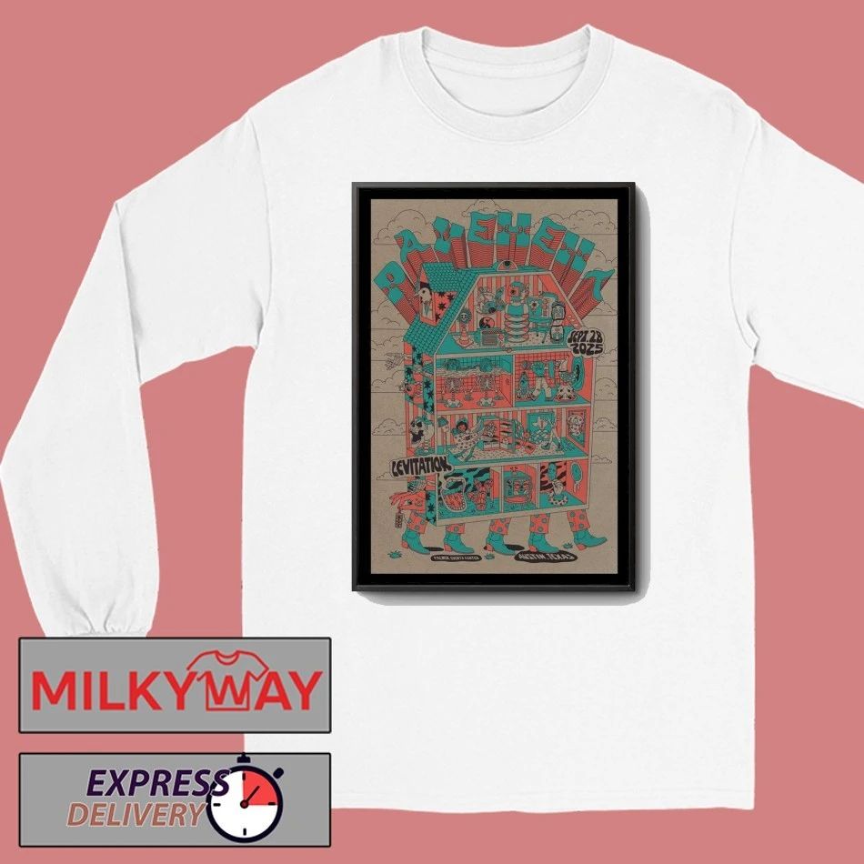 Pavement Sept 28, 2025 Palmer Events Center in Austin. TX Poster shirt Unisex , , , Long Sleeve Tee