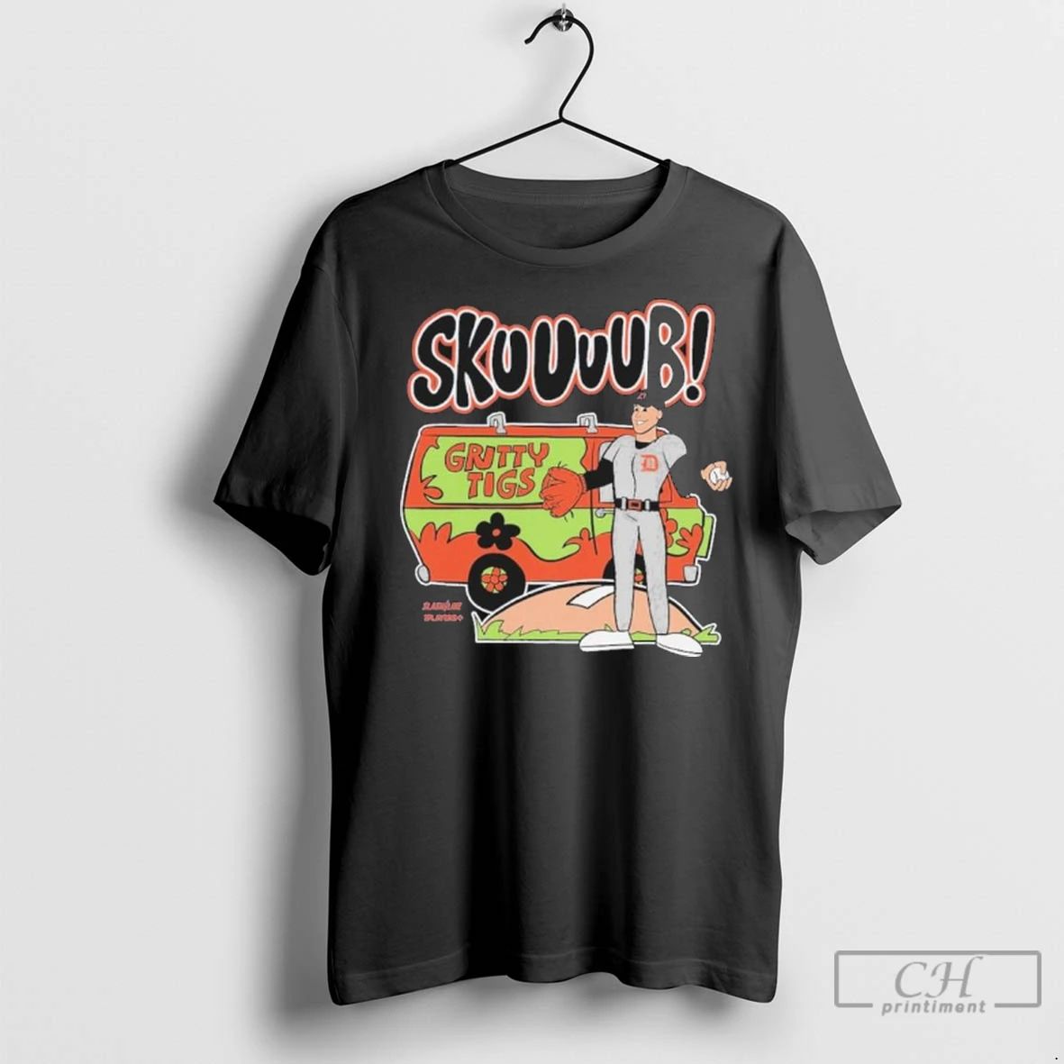Premium Detroit Tigers Skuuuub Gritty Tigs Unisex , , , Long Sleeve Tee