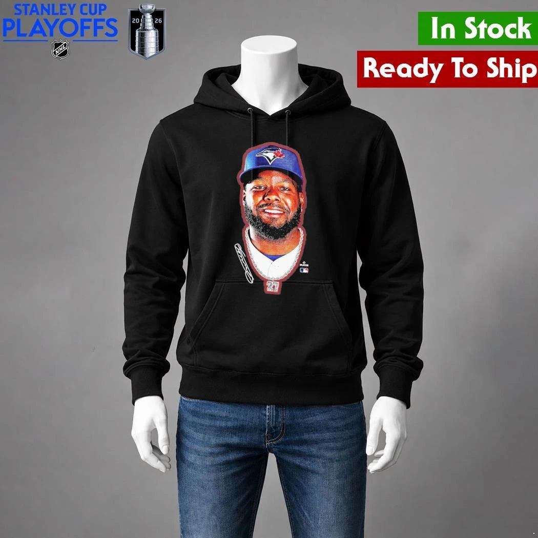 Toronto Blue Jays Vladimir Guerrero Jr. Outerstuff Black Headliner Shirt Unisex , , , Long Sleeve Tee