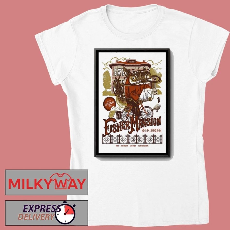Fisher Mansion Festival Event Poster shirt Unisex , , , Long Sleeve Tee