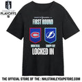 Montreal Canadiens vs Tampa Bay Lightning 2026 NHL Stanley Cup Playoffs First Round Shirt Unisex , , , Long Sleeve Tee