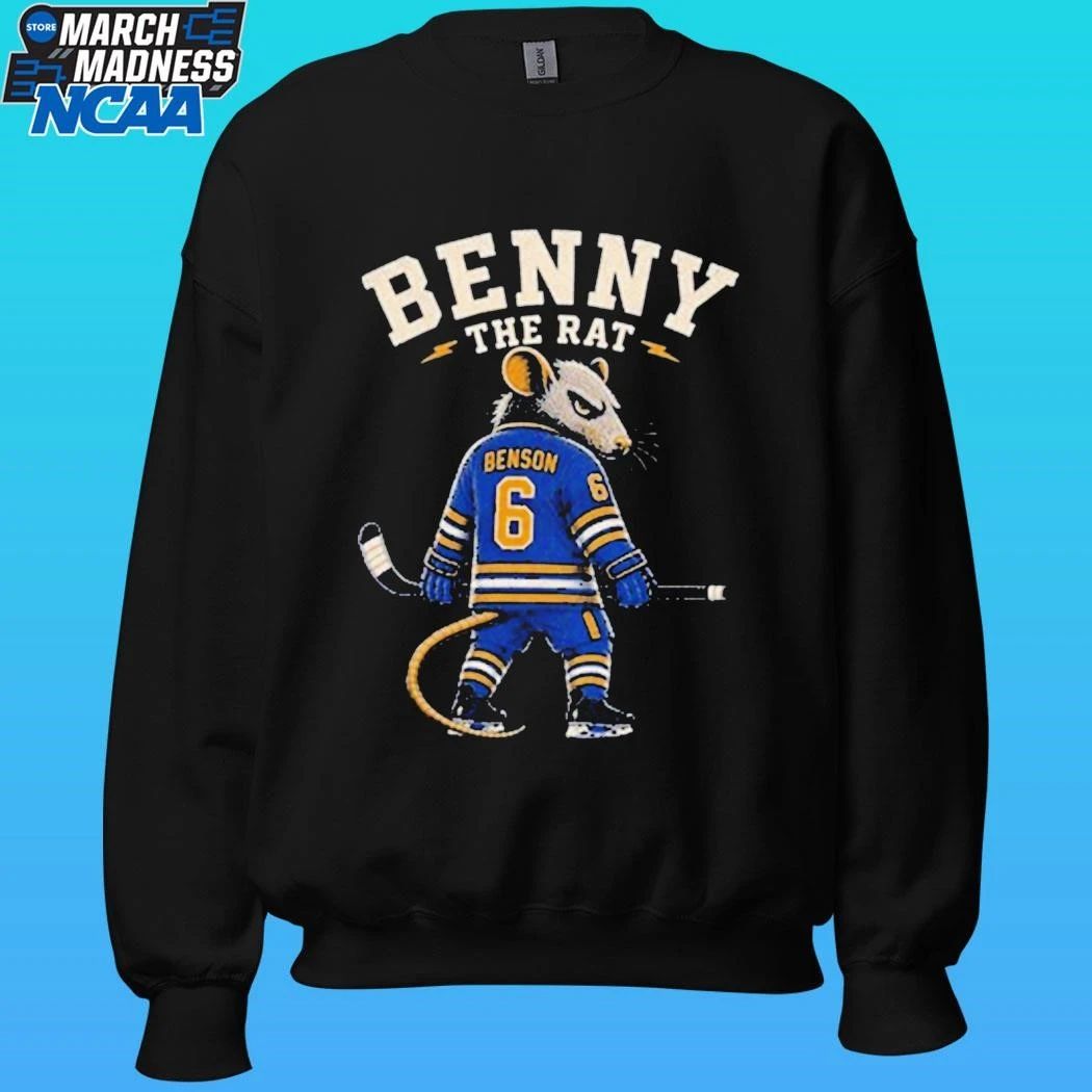 Benny The Rat Zach Benson Buffalo Sabres Shirt Unisex , , , Long Sleeve Tee