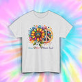 Peace Love Hippie Soul | Boho Flower Graphic Tee | S-5XL Unisex , , , Long Sleeve Tee