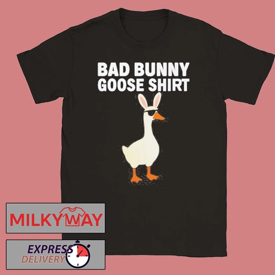 Bad Bunny Goose Shirt Unisex , , , Long Sleeve Tee