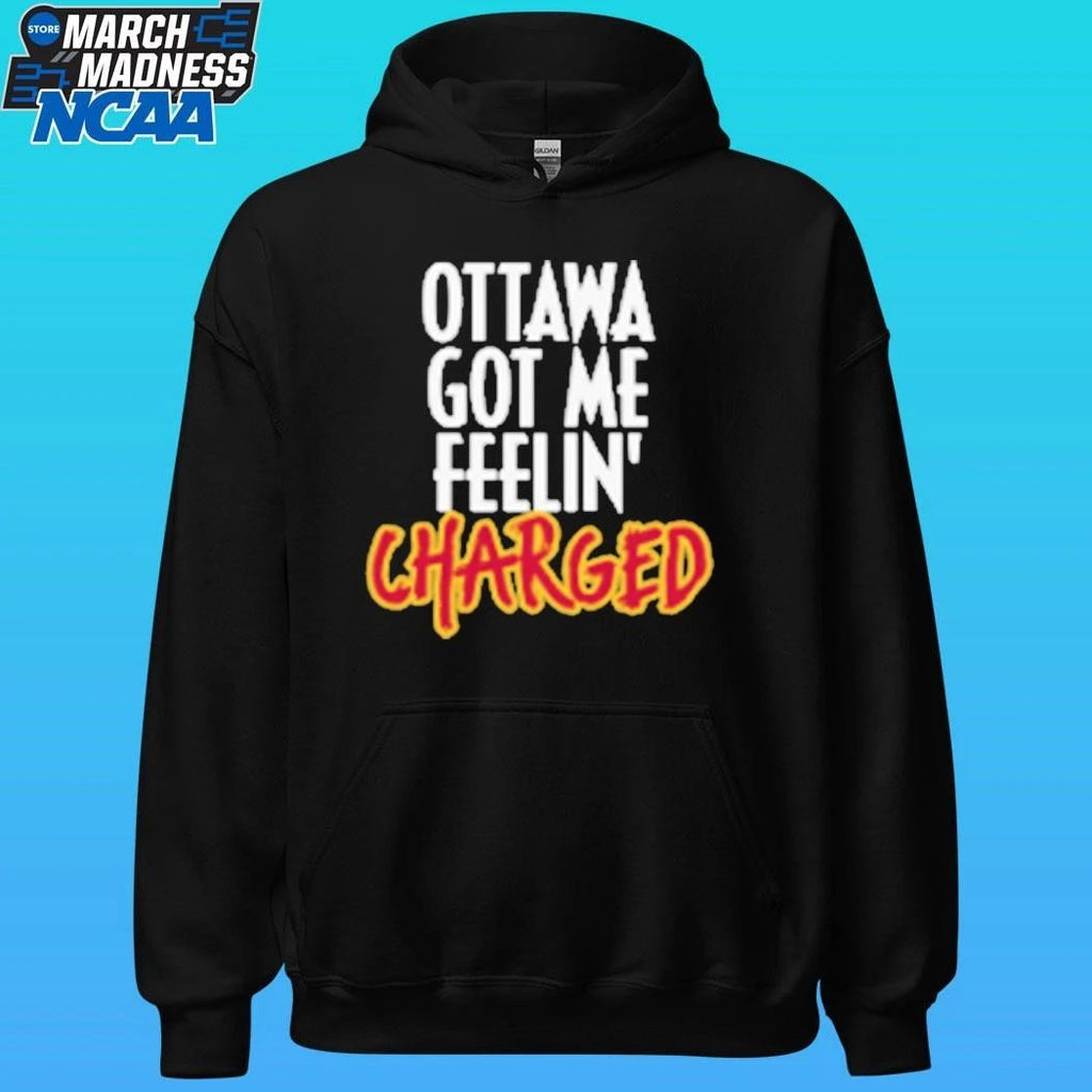 Ottawa Charge Got Me Feelin’ Charged Shirt Unisex , , , Long Sleeve Tee