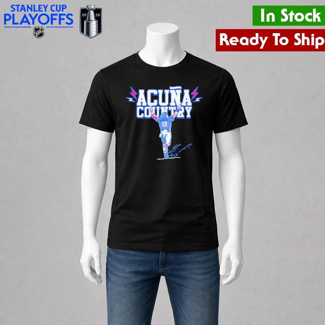 Ronald Acuña Jr. Country Shirt Unisex , , , Long Sleeve Tee