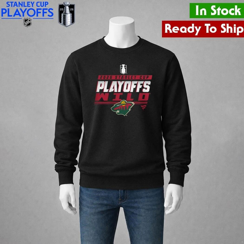Minnesota Wild 2026 Stanley Cup Playoffs Shirt Unisex , , , Long Sleeve Tee