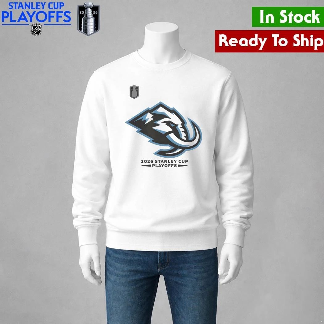 Utah Mammoth 2026 Stanley Cup Playoffs Rink Performance Shirt Unisex , , , Long Sleeve Tee