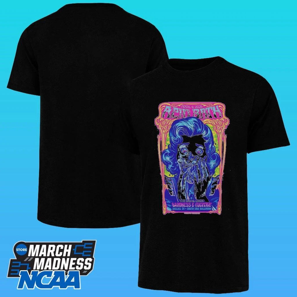 Acid Bath Dallas, Tx April 4, 2026 Poster Shirt Unisex , , , Long Sleeve Tee