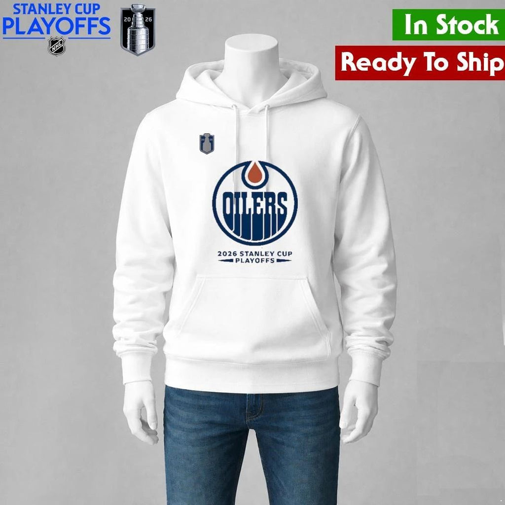 Edmonton Oilers 2026 Stanley Cup Playoffs Rink Performance Shirt Unisex , , , Long Sleeve Tee