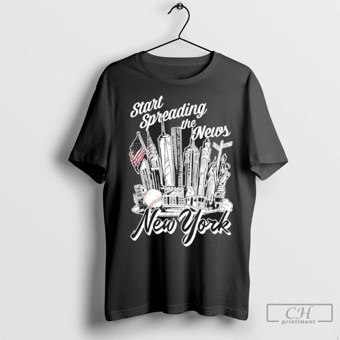 Premium New York Yankees Start Spreading The News 2025 Postseason Unisex , , , Long Sleeve Tee